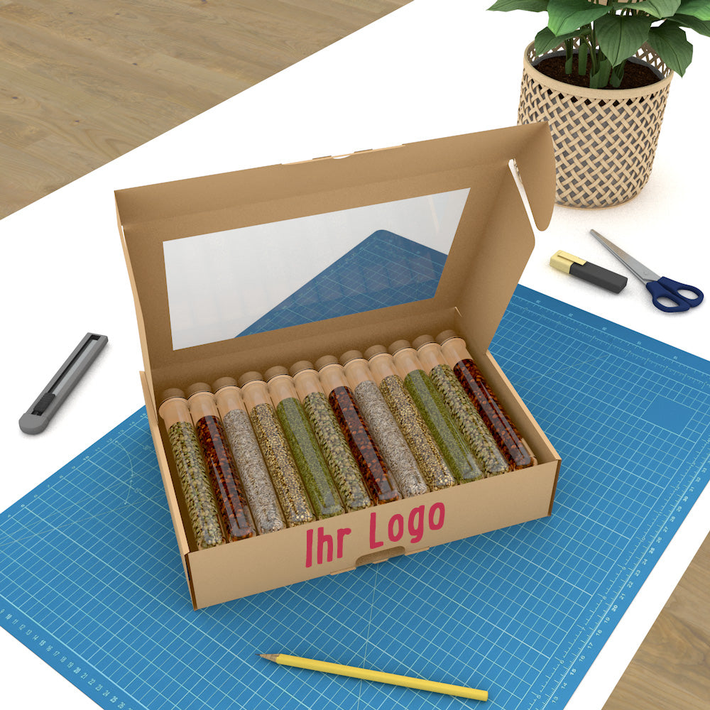 Klappdeckelkarton mit Fenster - Mein Karton Shop