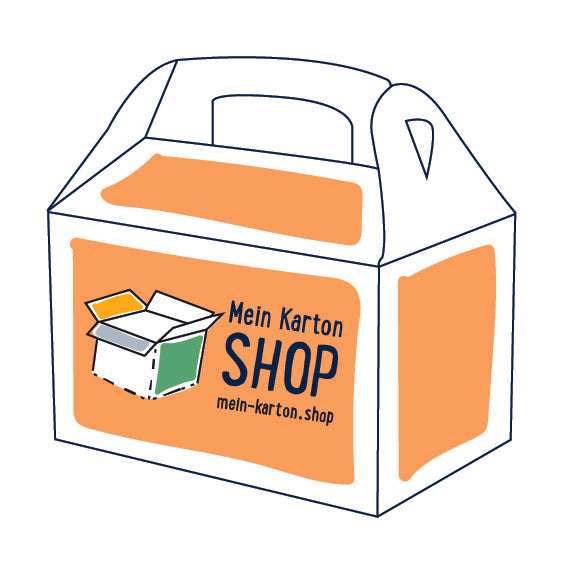 Tragegriff-Karton mit Automatikboden - Mein Karton Shop